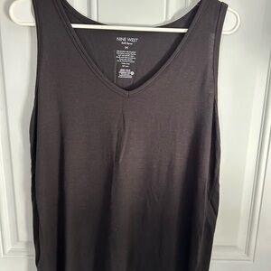 Nine West Women's Charcoal Tank Top